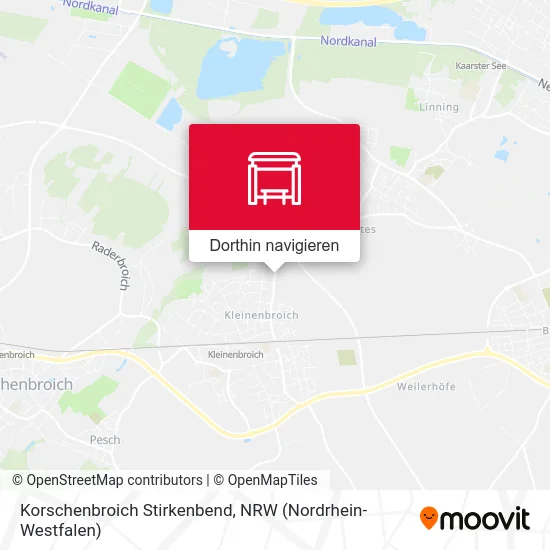 Korschenbroich Stirkenbend Karte