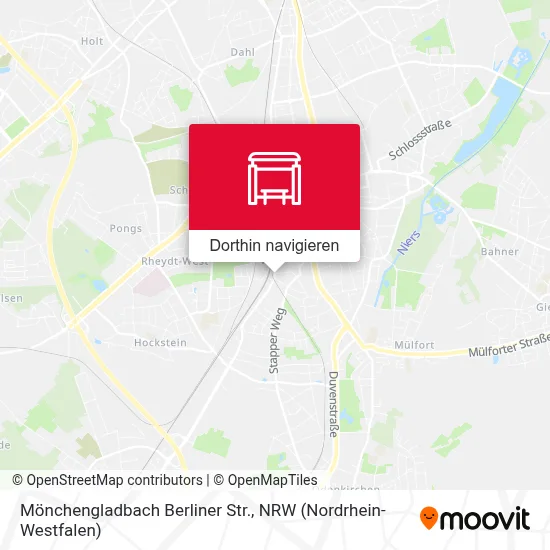 Mönchengladbach Berliner Str. Karte