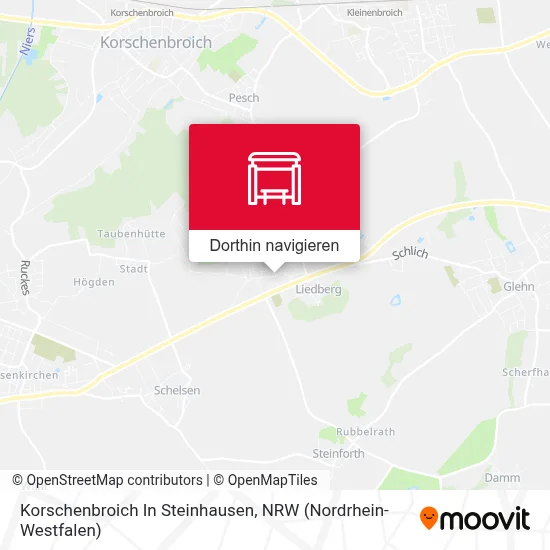 Korschenbroich In Steinhausen Karte