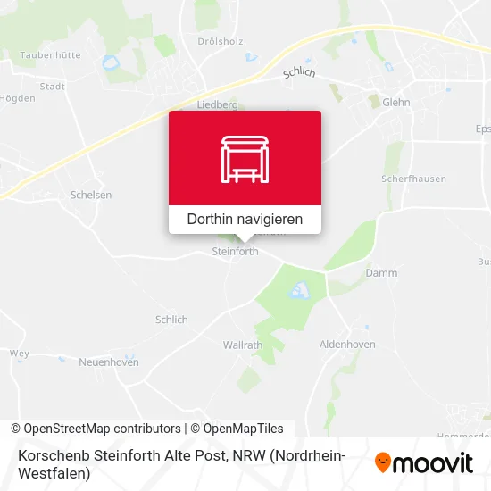 Korschenb Steinforth Alte Post Karte