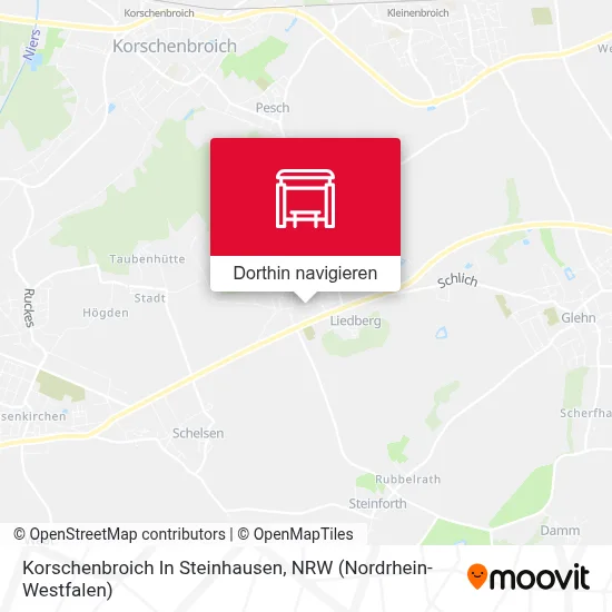 Korschenbroich In Steinhausen Karte