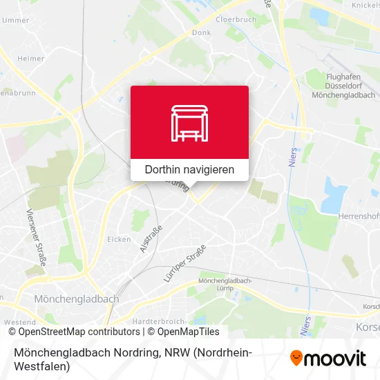 Mönchengladbach Nordring Karte