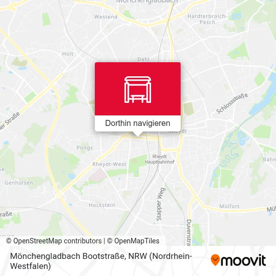 Mönchengladbach Bootstraße Karte