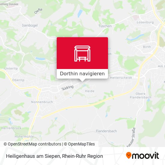 Heiligenhaus am Siepen Karte