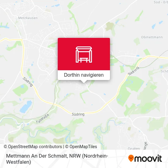 Mettmann An Der Schmalt Karte