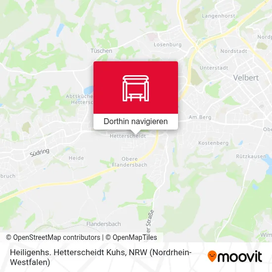 Heiligenhs. Hetterscheidt Kuhs Karte