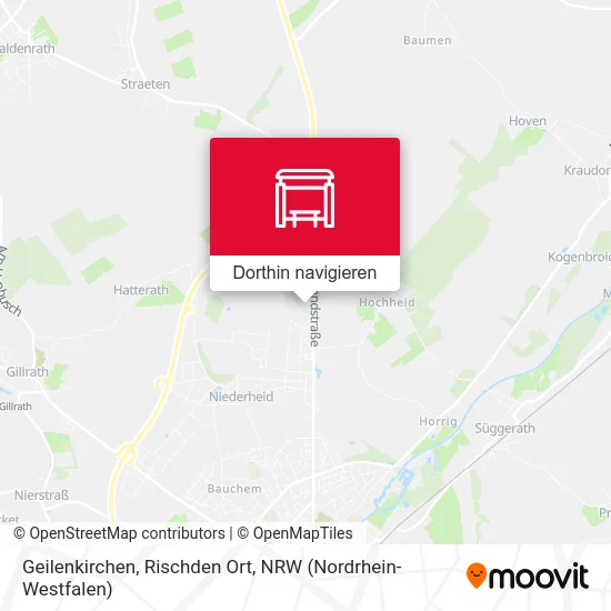 Geilenkirchen, Rischden Ort Karte