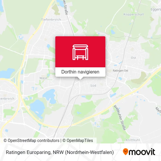 Ratingen Europaring Karte