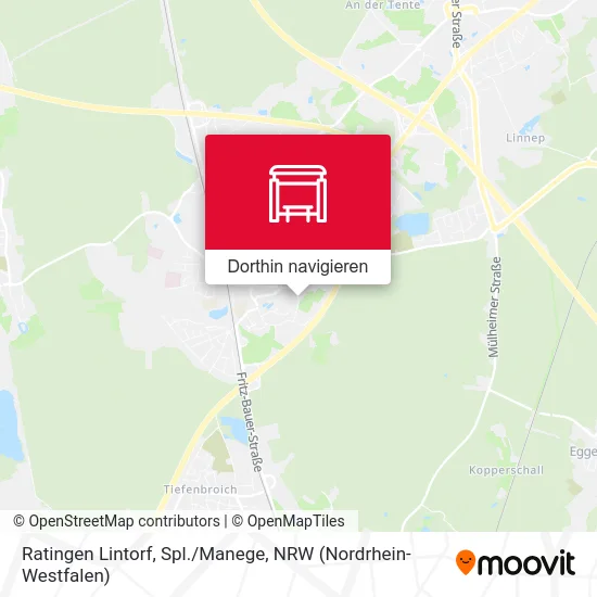 Ratingen Lintorf, Spl./Manege Karte