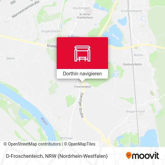 D-Froschenteich Karte