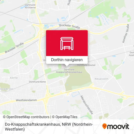 Do-Knappschaftskrankenhaus Karte