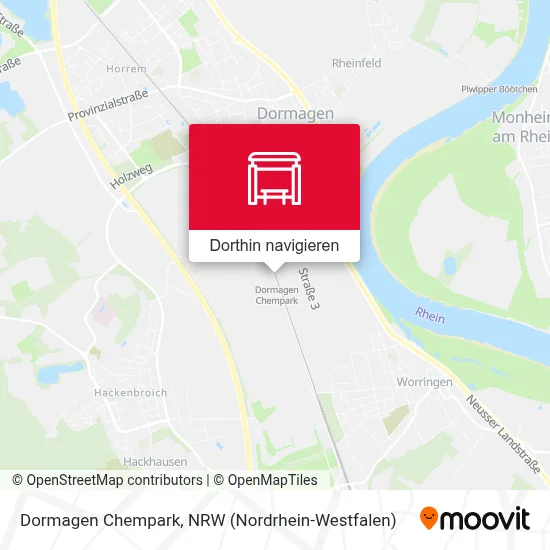 Dormagen Chempark Karte