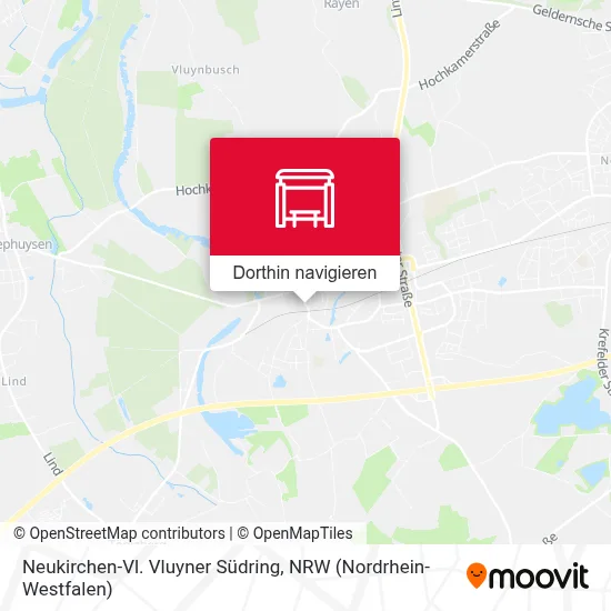 Neukirchen-Vl. Vluyner Südring Karte