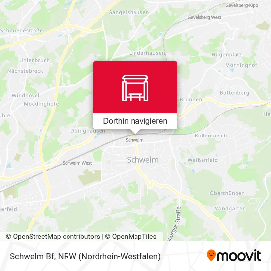 Schwelm Bf Karte