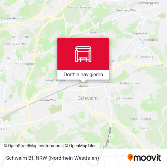 Schwelm Bf Karte