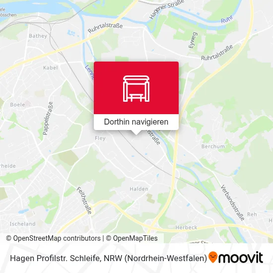 Hagen Profilstr. Schleife Karte
