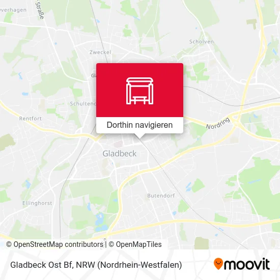 Gladbeck Ost Bf Karte