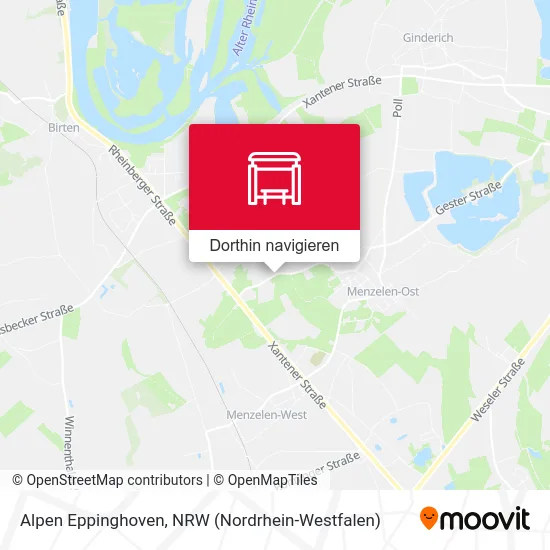 Alpen Eppinghoven Karte