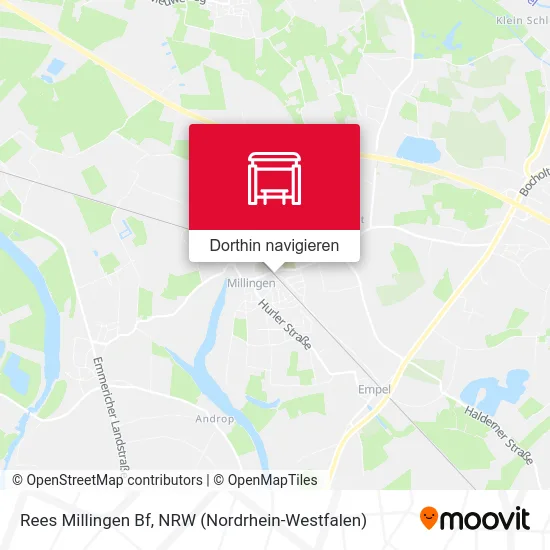 Rees Millingen Bf Karte