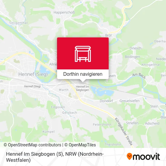 Hennef Im Siegbogen Karte