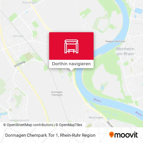 Dormagen Chempark Tor 1 Karte