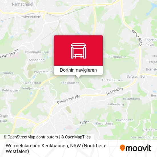 Wermelskirchen Kenkhausen Karte