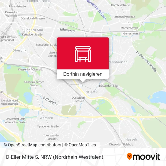 D-Eller Mitte S Karte