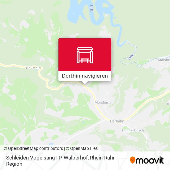 Schleiden Vogelsang I P Walberhof Karte