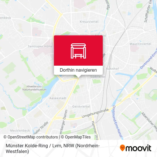 Münster Kolde-Ring / Lvm Karte