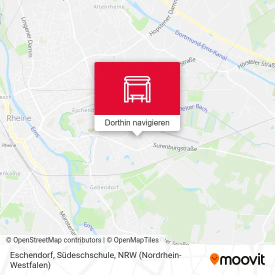 Eschendorf, Südeschschule Karte