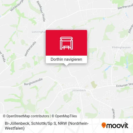 Bi-Jöllenbeck, Schlottk/Sp S Karte