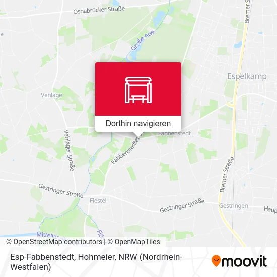 Esp-Fabbenstedt, Hohmeier Karte