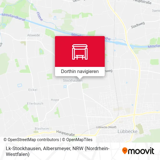 Lk-Stockhausen, Albersmeyer Karte