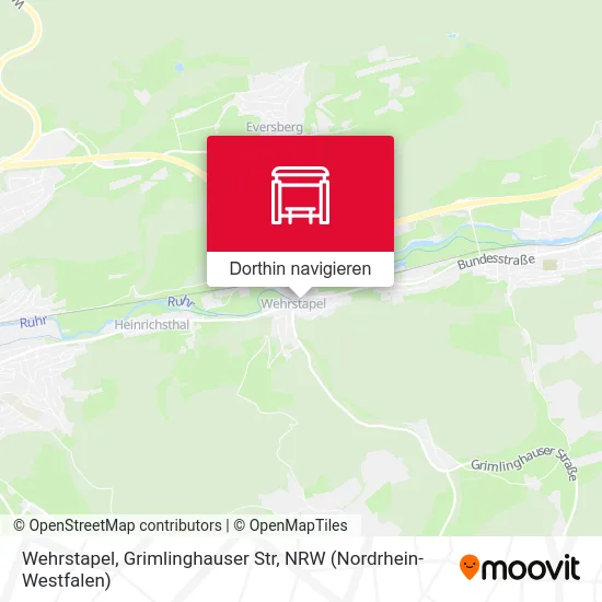 Wehrstapel, Grimlinghauser Str Karte