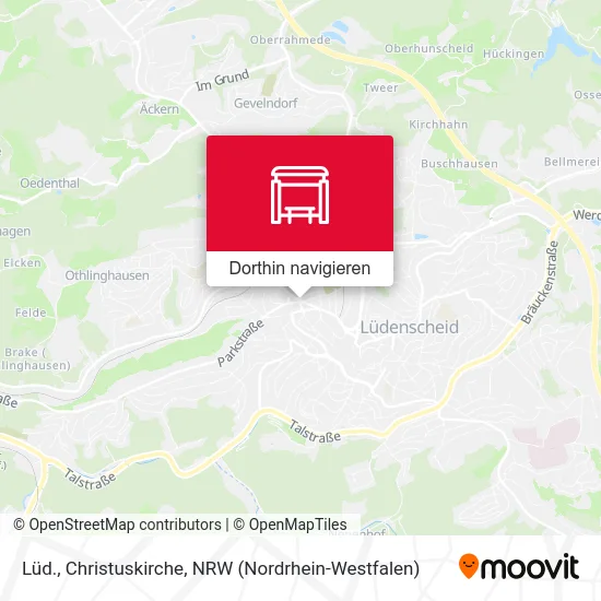 Lüd., Christuskirche Karte