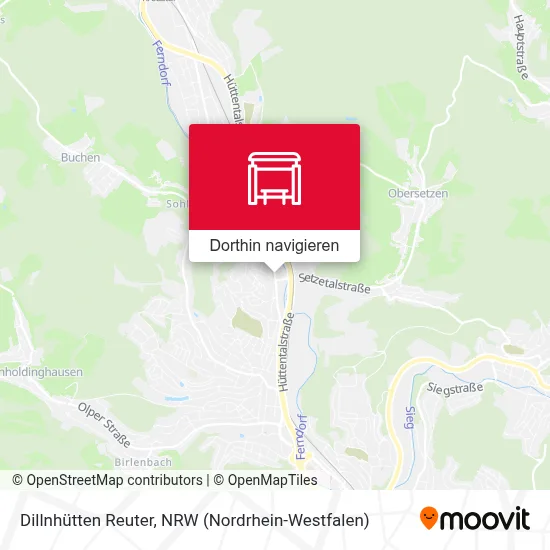 Dillnhütten Reuter Karte