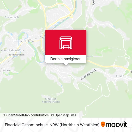 Eiserfeld Gesamtschule Karte