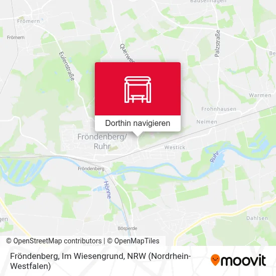 Fröndenberg, Im Wiesengrund Karte