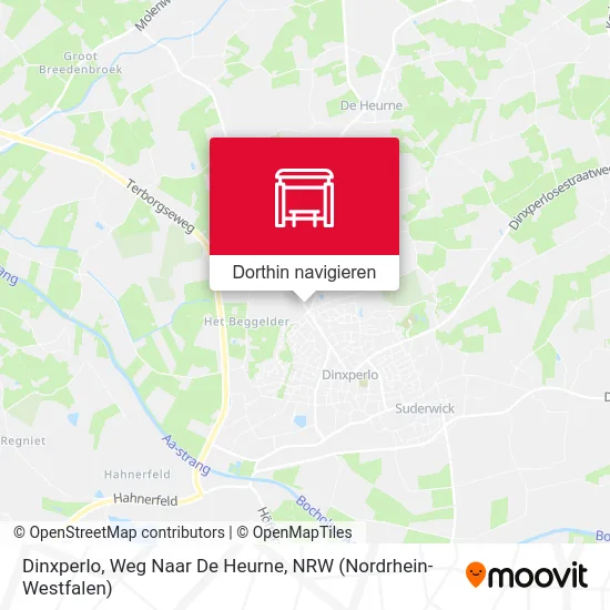 Dinxperlo, Weg Naar De Heurne Karte