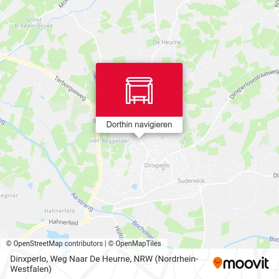 Dinxperlo, Weg Naar De Heurne Karte