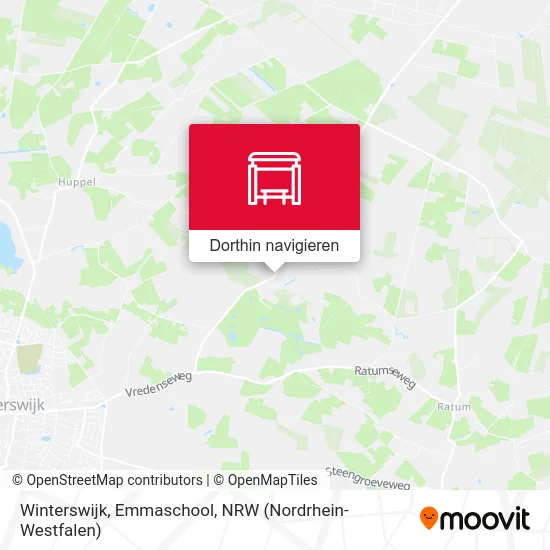 Winterswijk, Emmaschool Karte