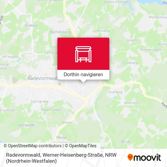 Radevormwald, Werner-Heisenberg-Straße Karte