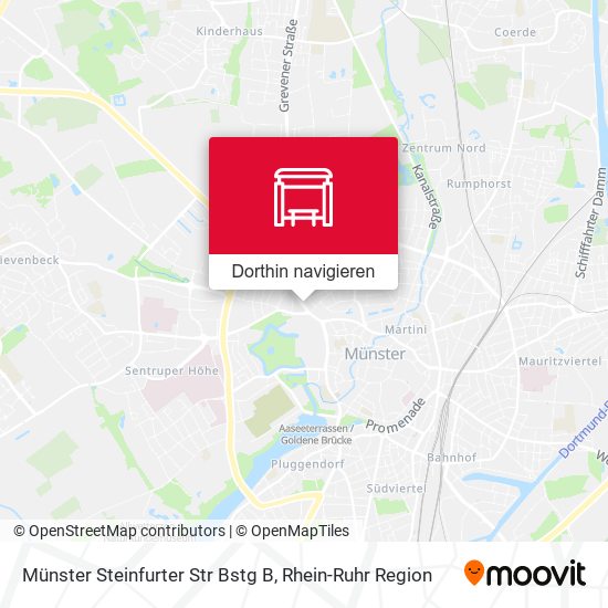 Münster Steinfurter Str Bstg B Karte