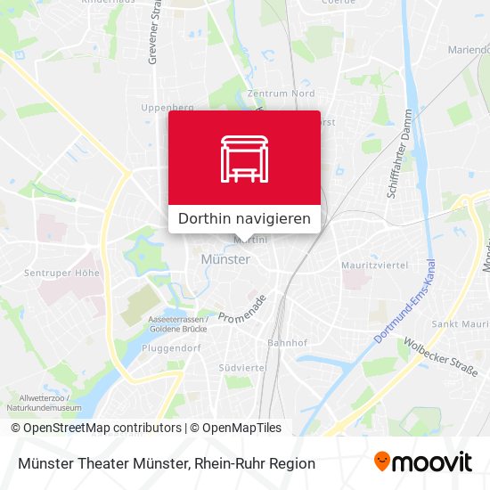 Münster Theater Münster Karte