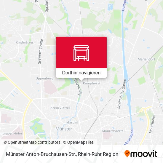 Münster Anton-Bruchausen-Str. Karte