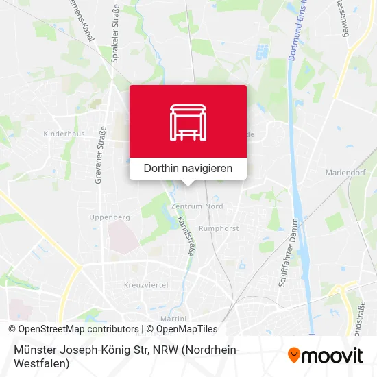 Münster Joseph-König Str Karte