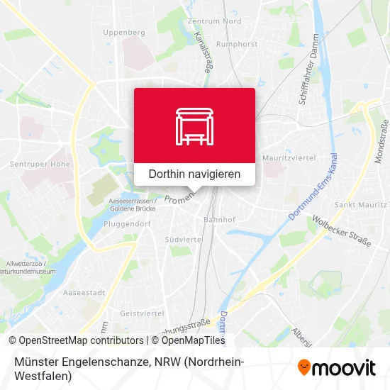 Münster Engelenschanze Karte