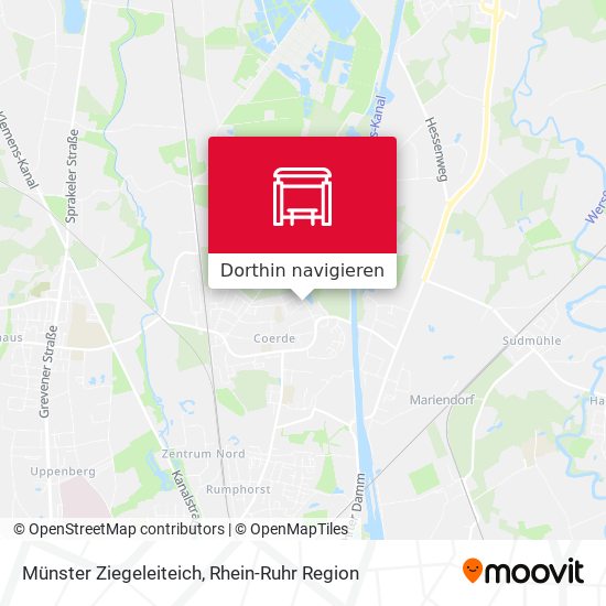 Münster Ziegeleiteich Karte