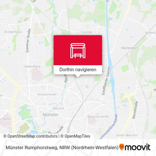 Münster Rumphorstweg Karte