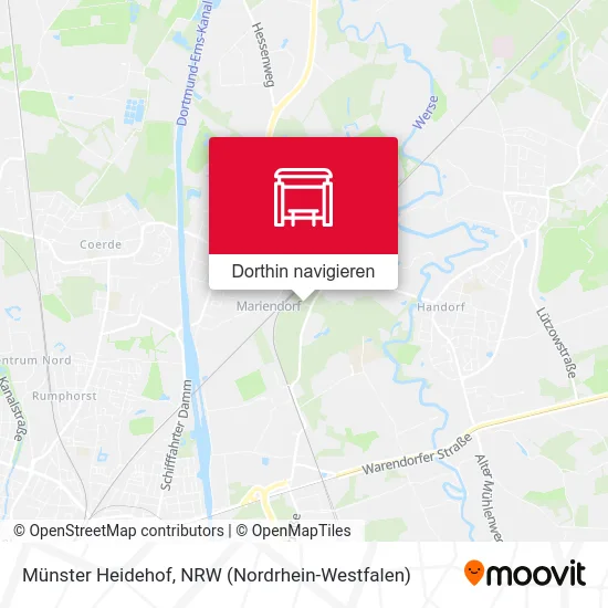 Münster Heidehof Karte